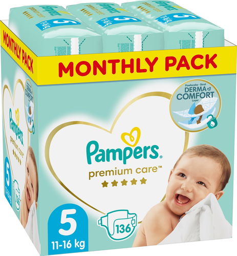 pudelko box pampers