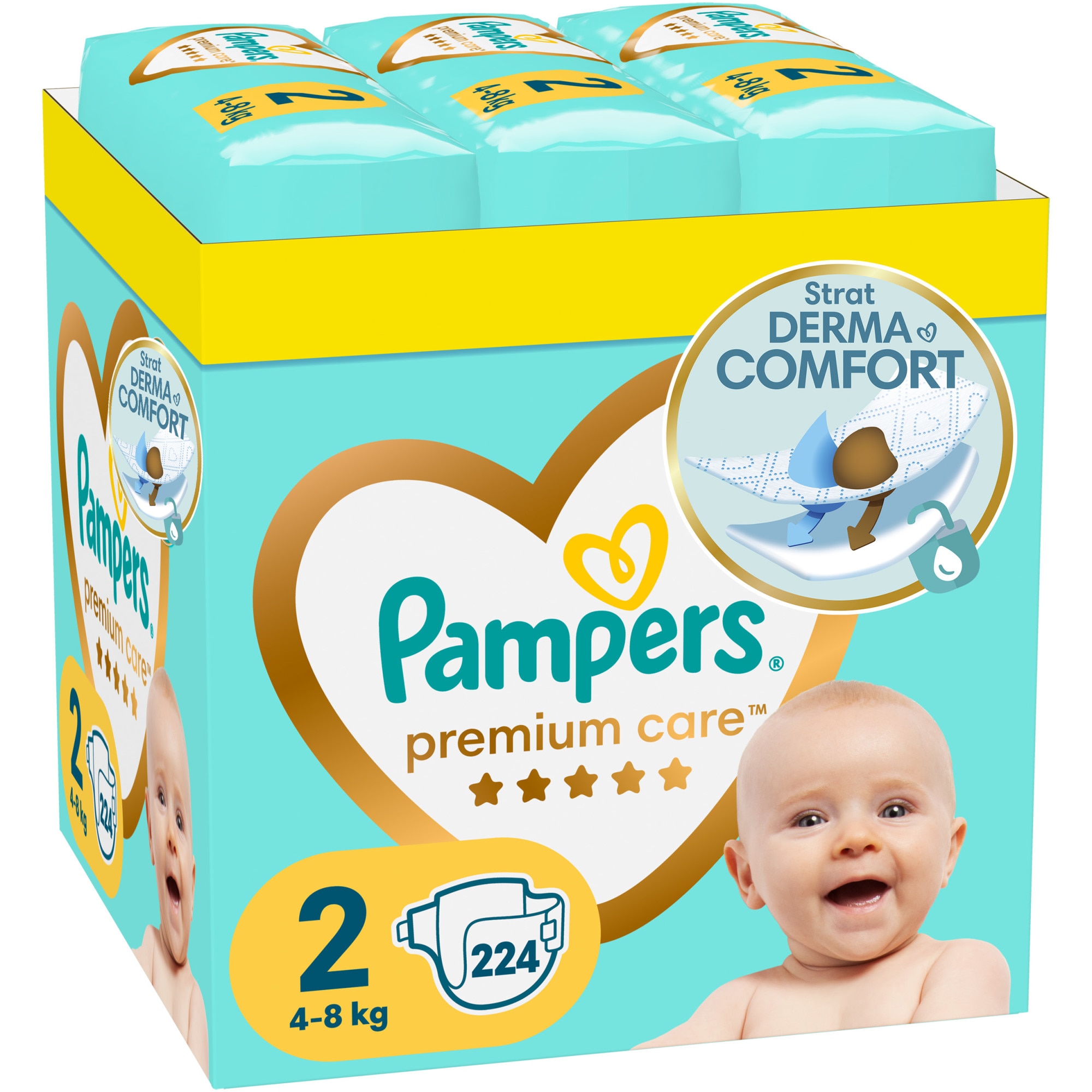 pampers chusteczki pure