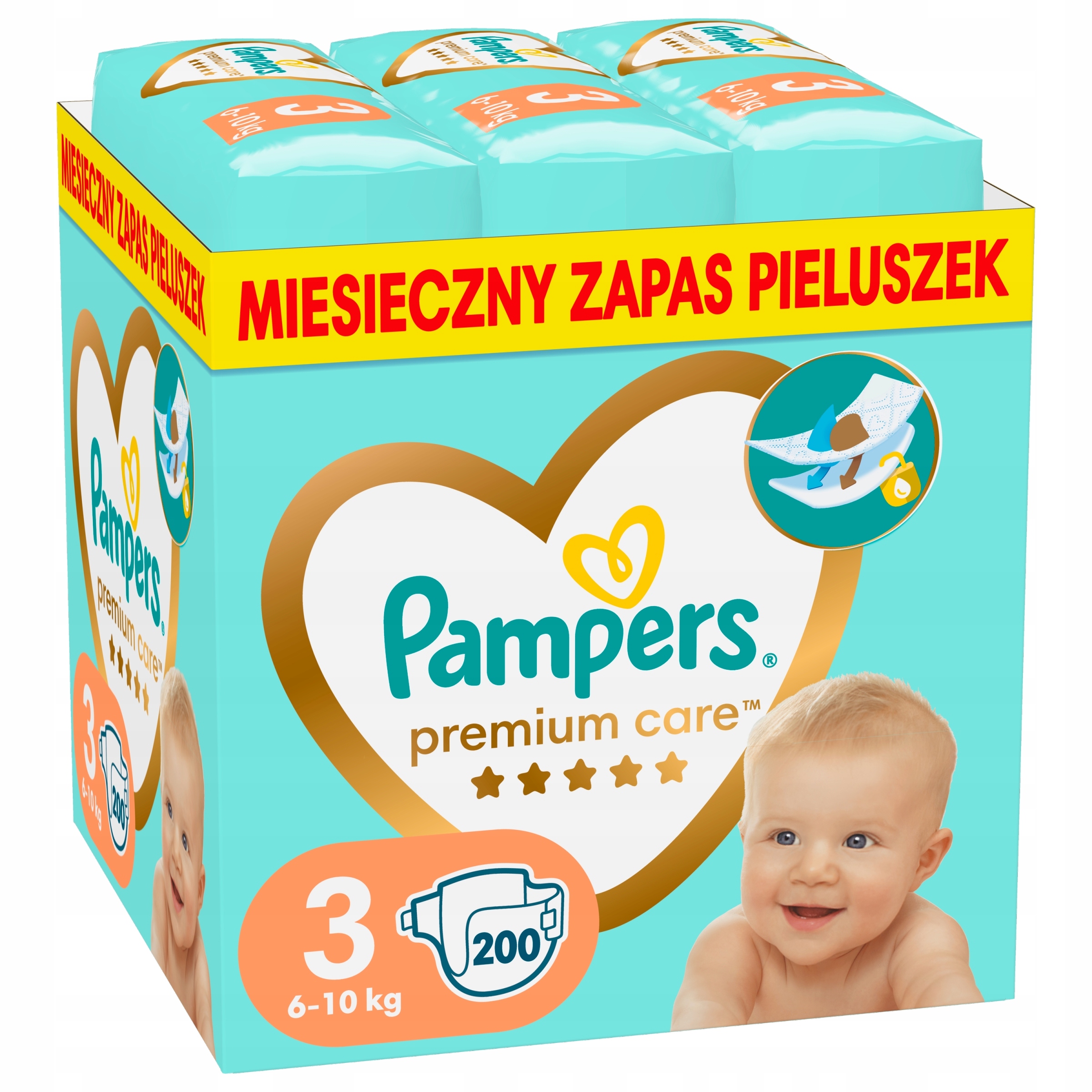 chusteczki pampers zastowanie