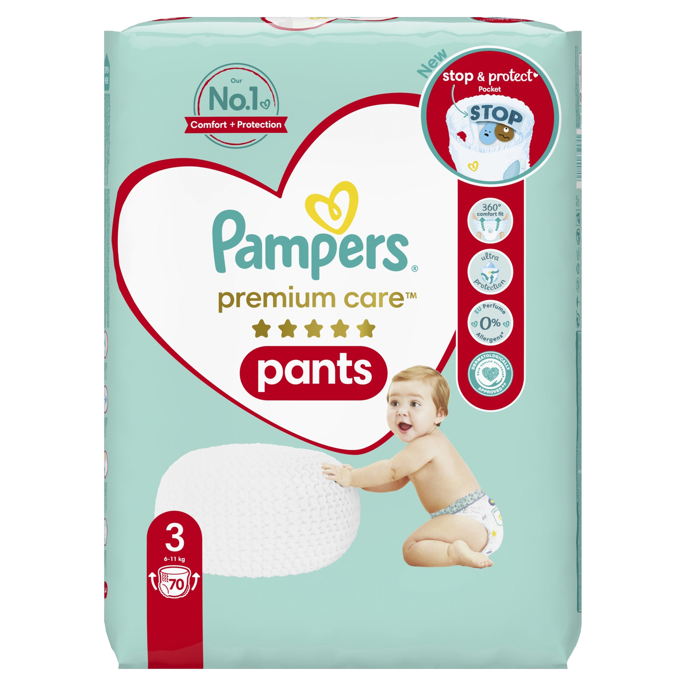 pampers premium care 2 mini 160 szt