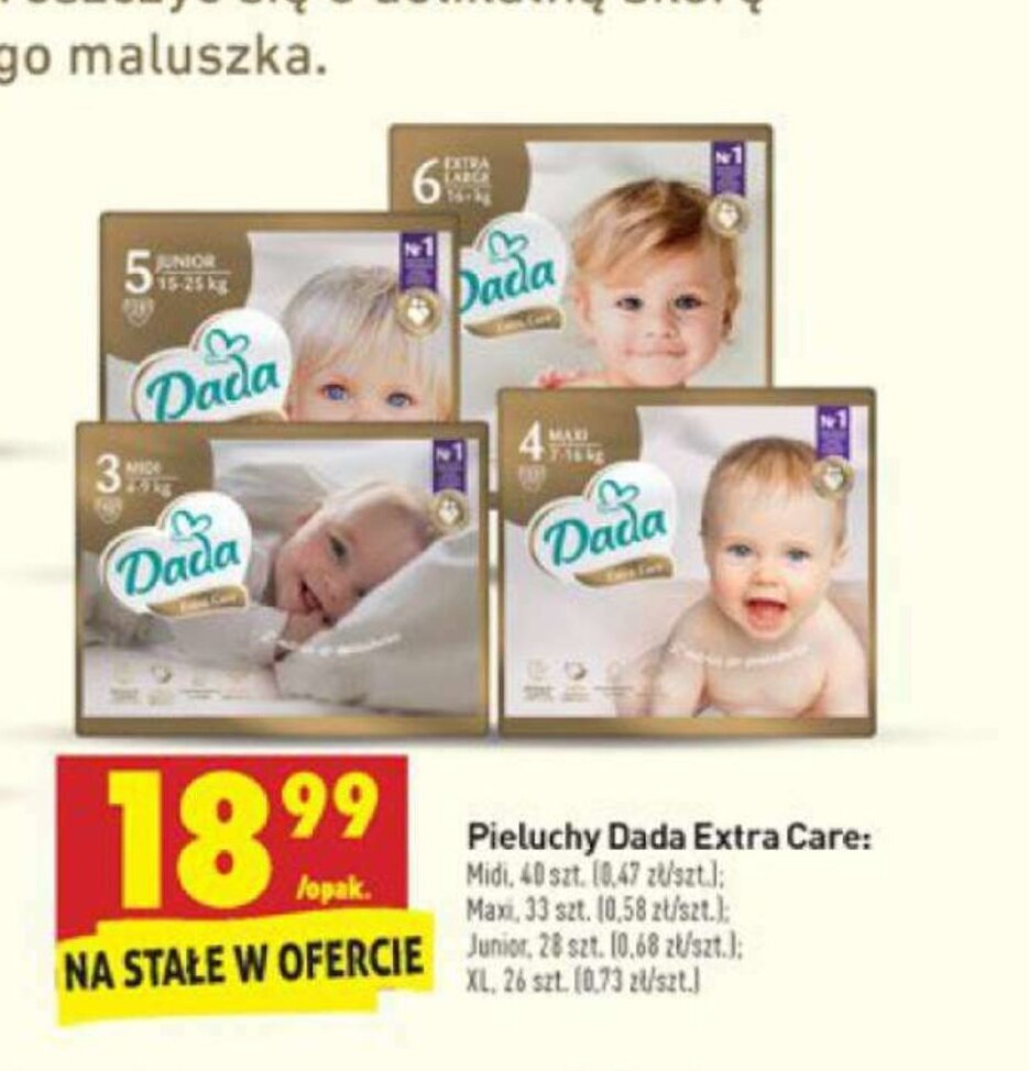 pieluszki pamper mini