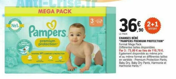 pampers jumbo pack w lidlu