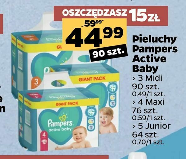 cena paczki pampersów dla dorosłych