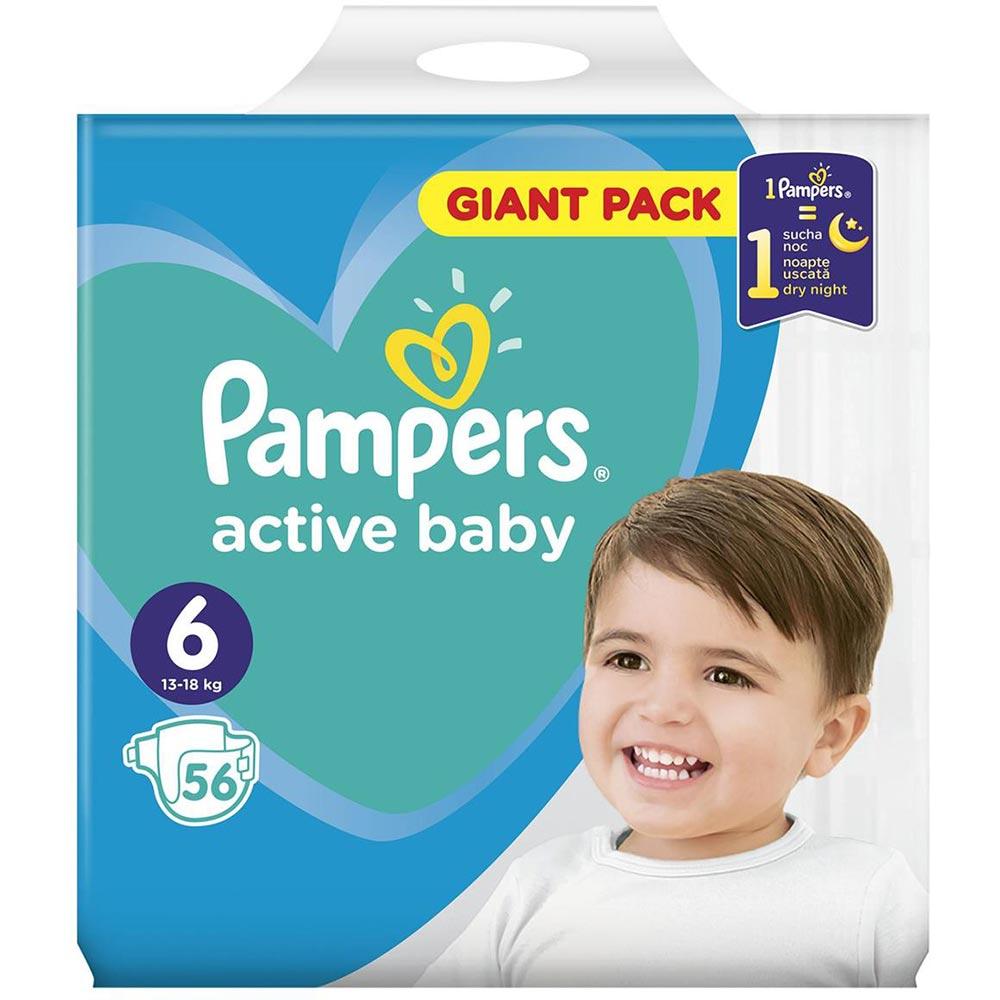 zalany pampers