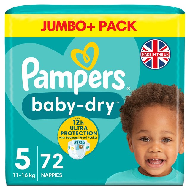 miesieczny zapas pampers 2