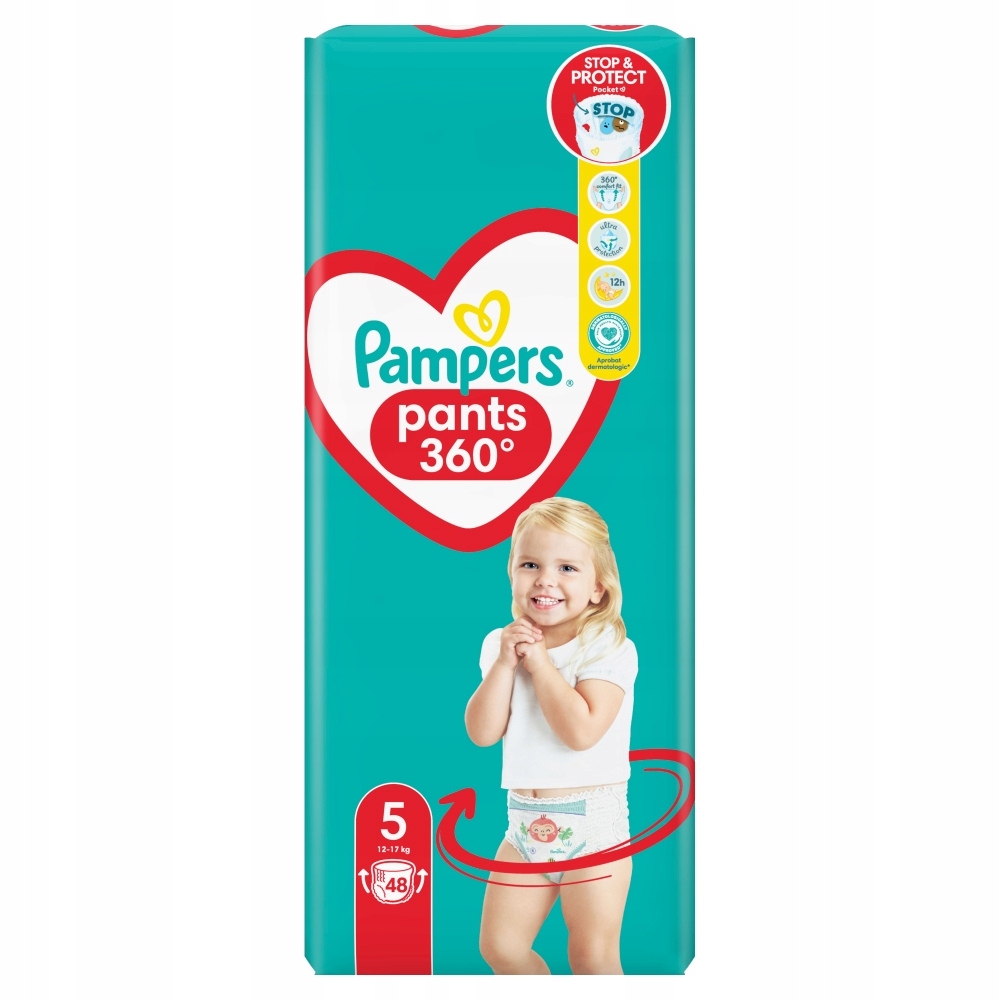 pampers prenium pants large