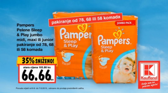 dziś firmy pampers