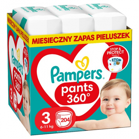 pampers 3 68 szt