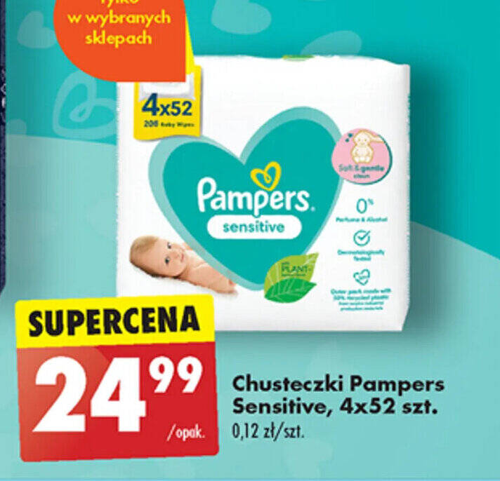 pieluchy pampers 4 biedronka