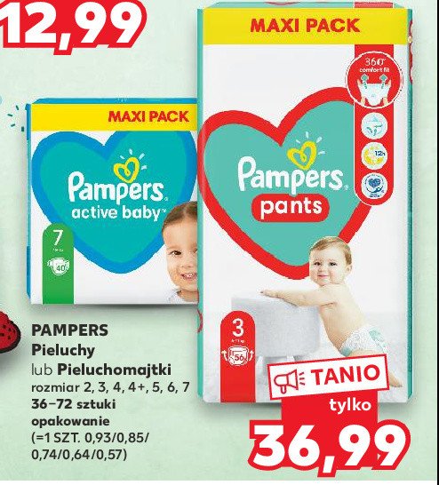 netto pieluchy pampers 3 sleep play