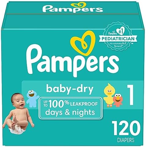 chusteczki duzo paczek pampers