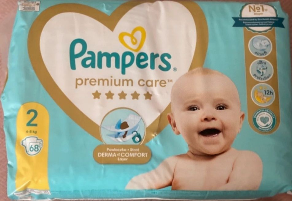 opakowanie na chusteczki pampers