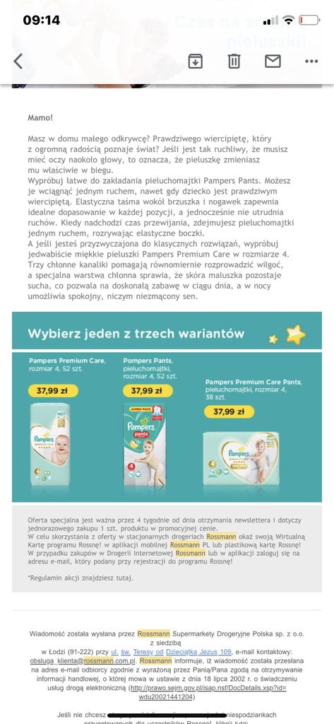 pampers 4 pieluchomajtki premium