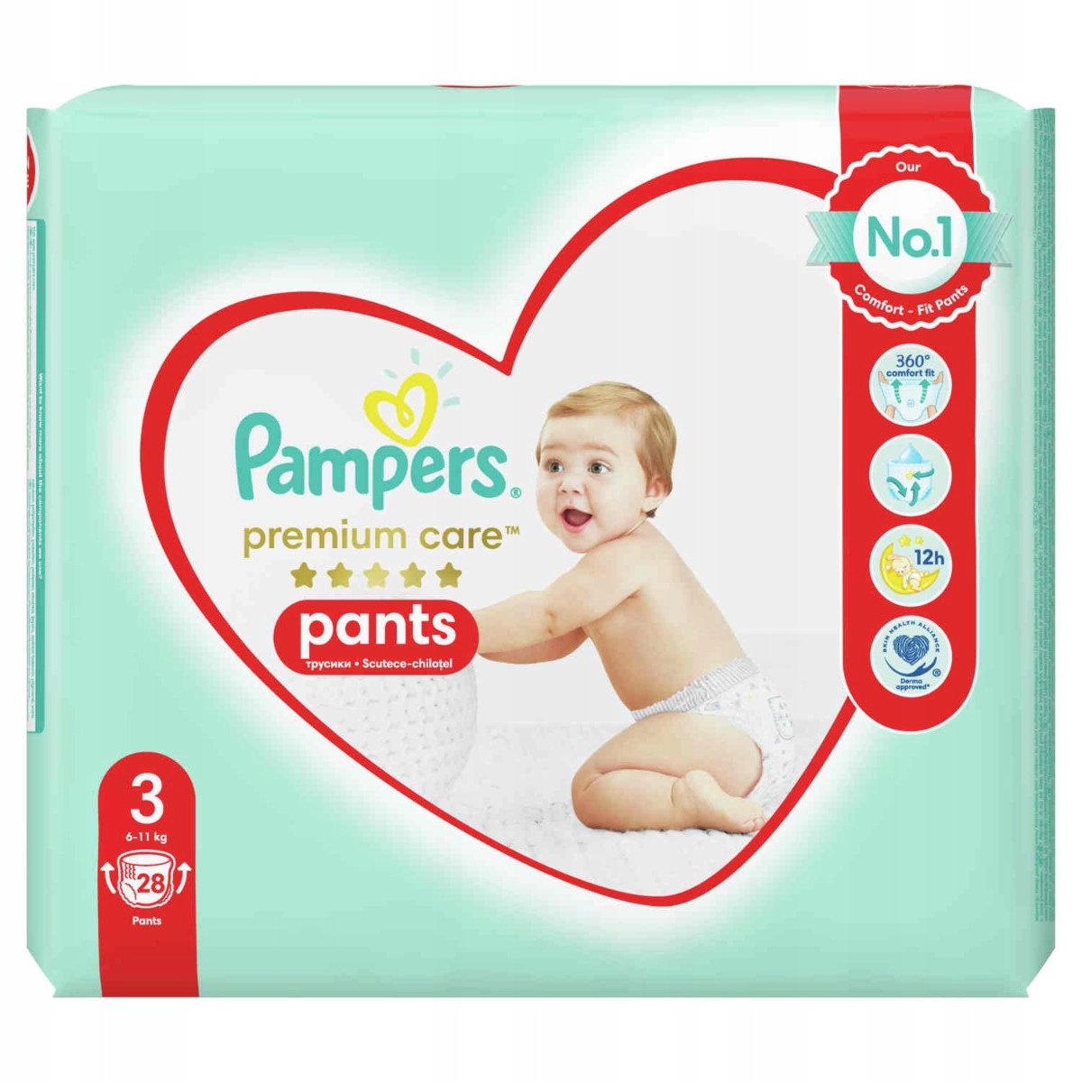 pieluchomajtki 6 pampers