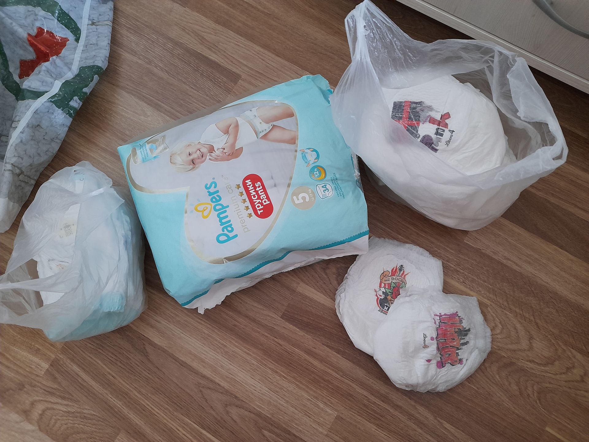 test pampersów pampers i dada