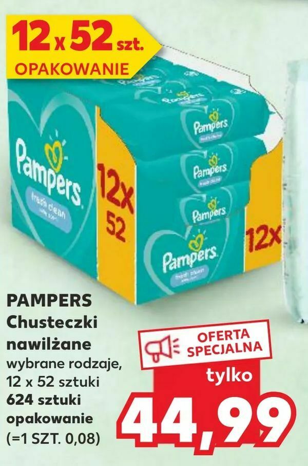 pampers bez ściągacza