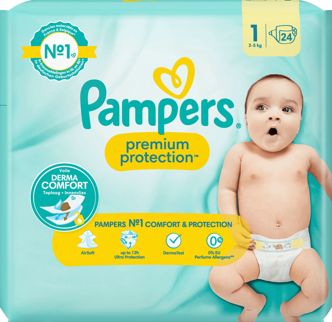 pampers chusteczki nawilżane dla niemowląt 4 x 52 szt