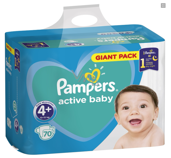 pampers 90 szt