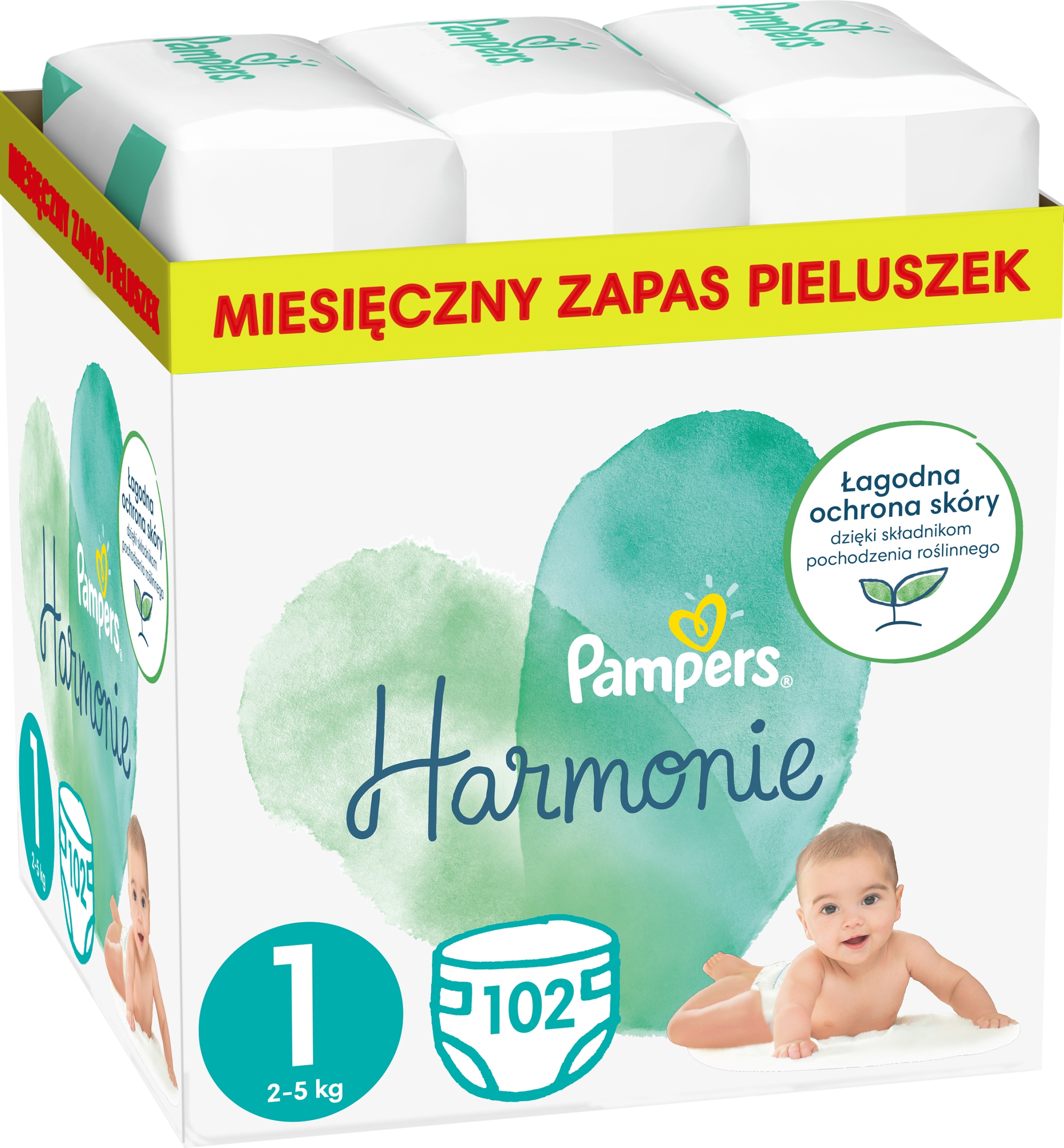 Japońskie pieluszki Moony Natural NB 0-5kg próbka 3szt