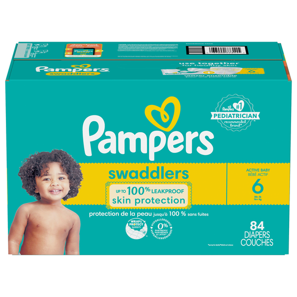 tanie pampersy pampers