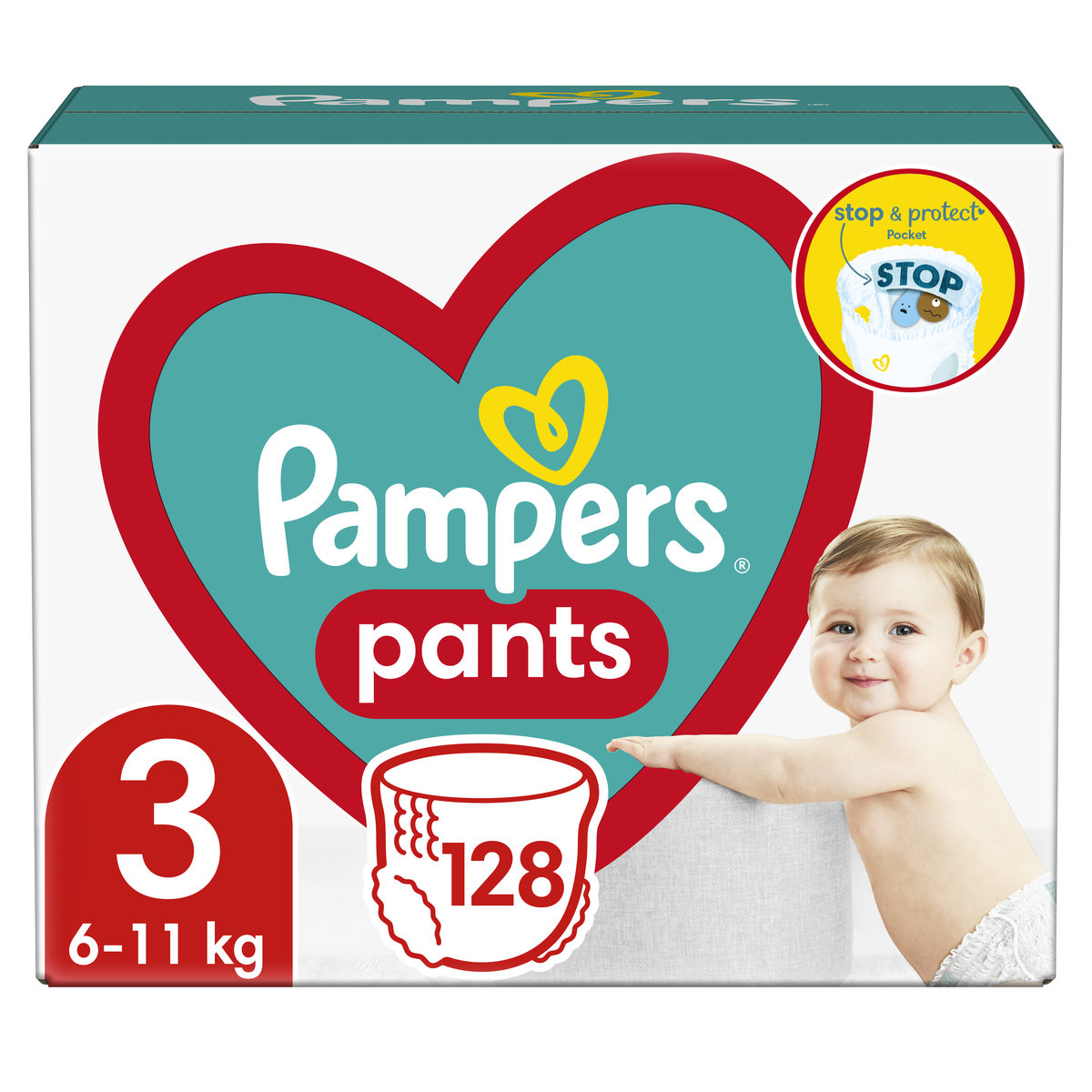 pieluchy pampers mega packa