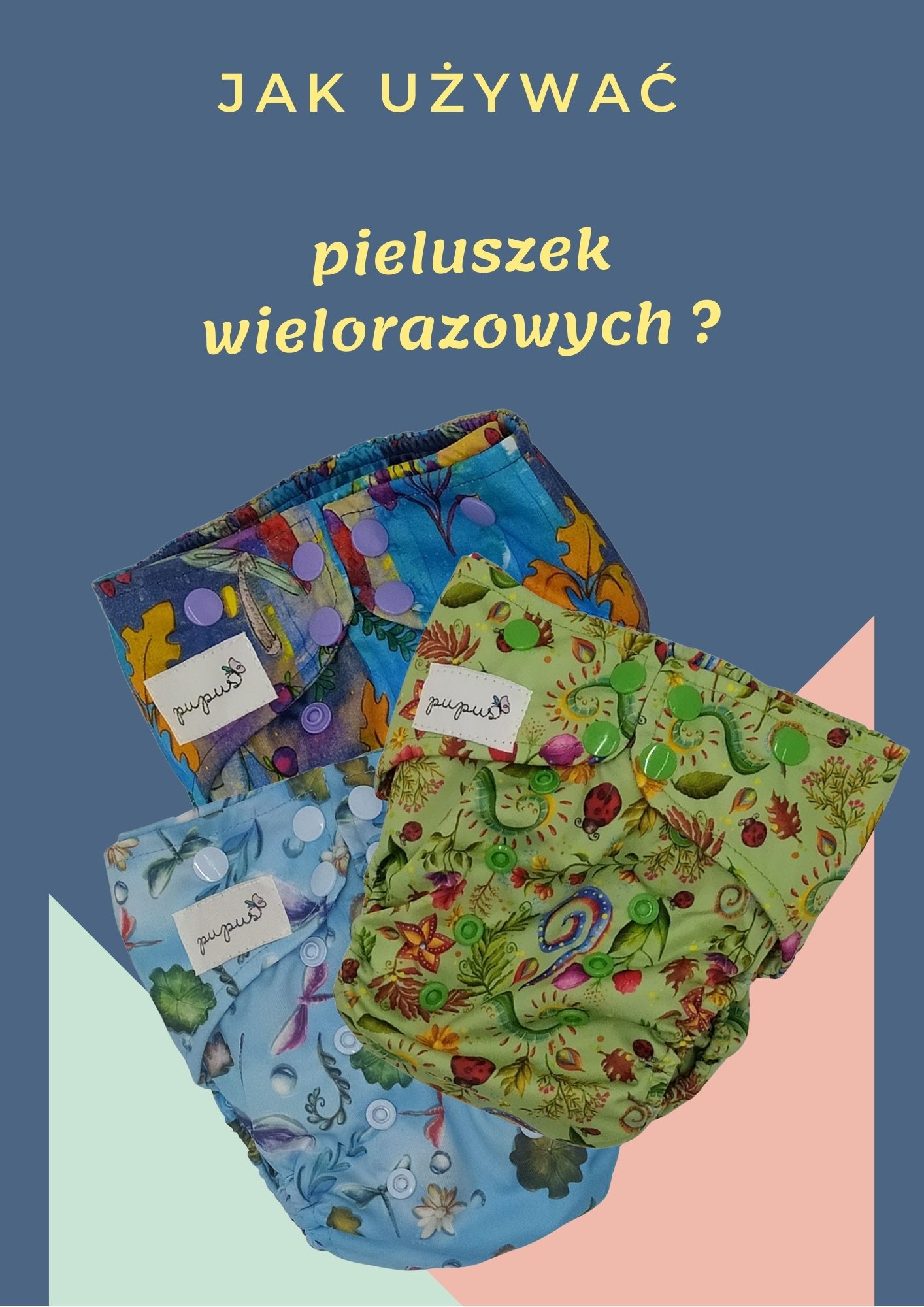 pieluchy wielorazowe wkładki laktacyjne