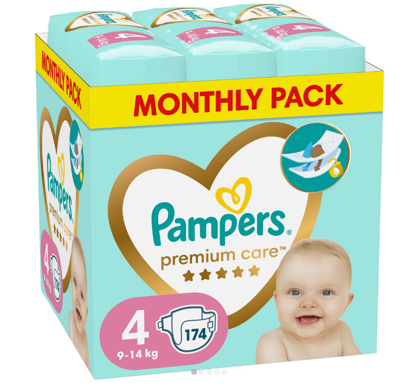 pampers new baby dry cena