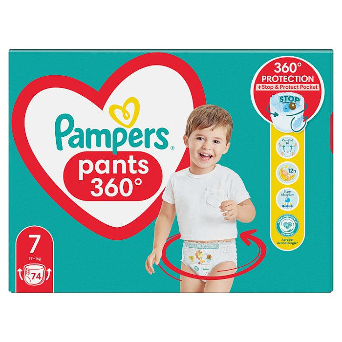 chusteczki pampers 6 pak tesco