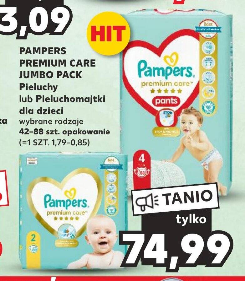 pieluchy pampers mega packa