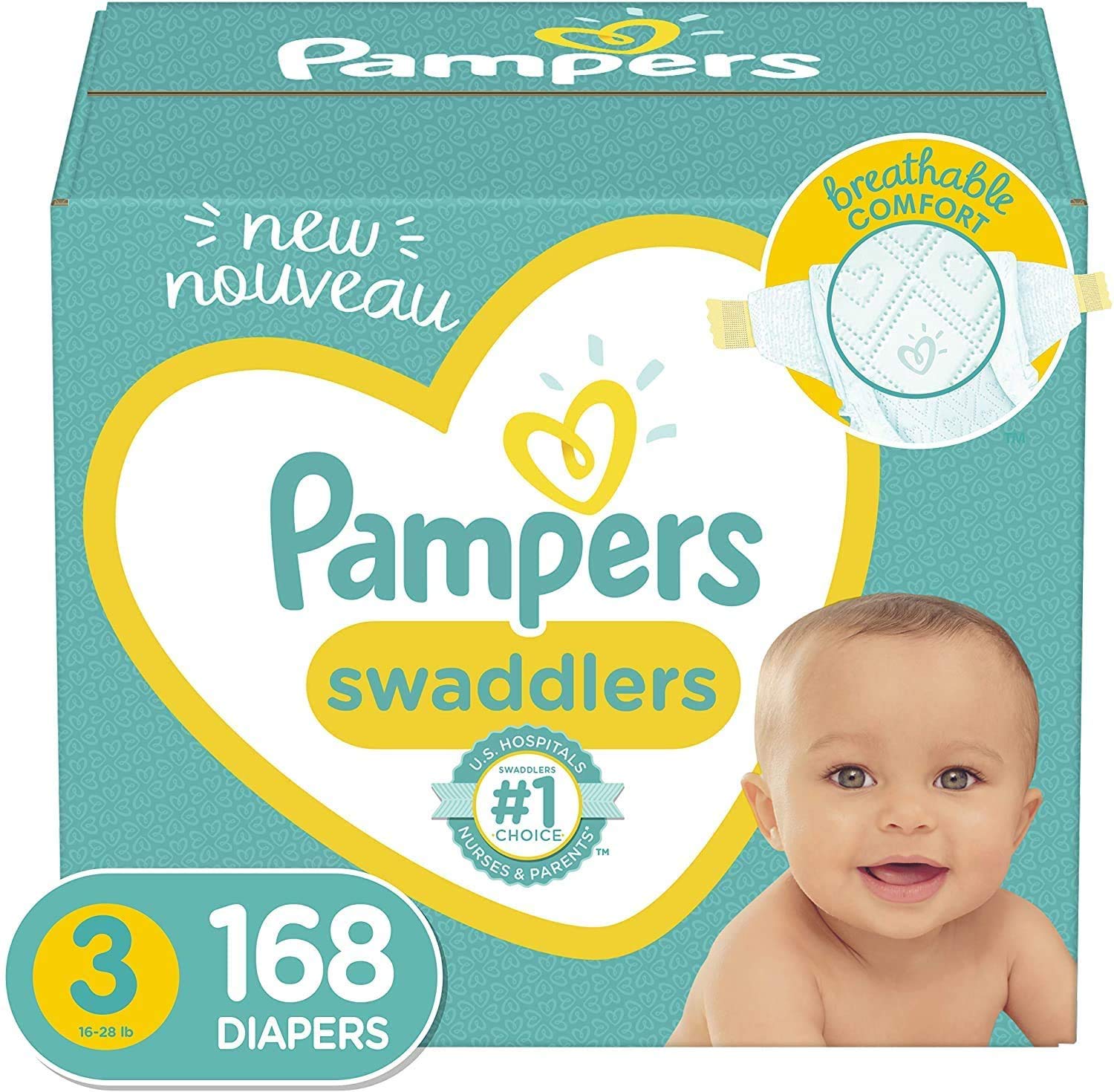 pieluchomajtki pampers carry pack