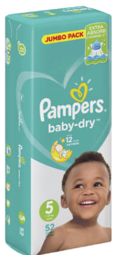 pieluszki pampers 168 szt