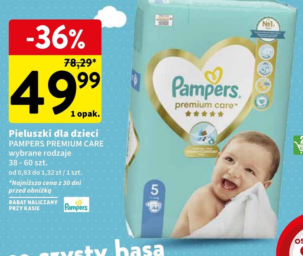 pamper numer 5 sleep 106 sztuk