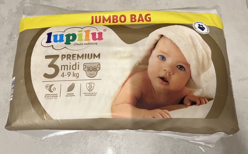 pampers newborn duże opakowanie