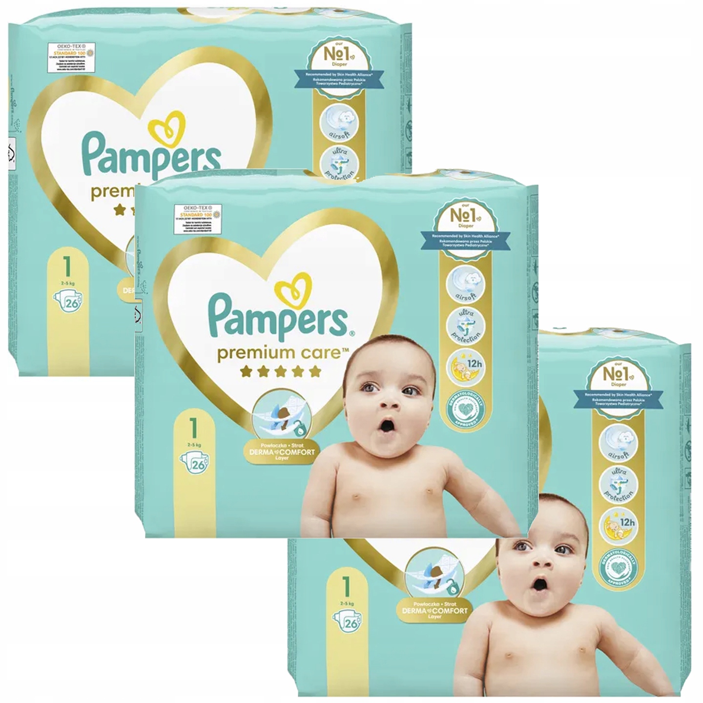 gdzie najtaniej pampers premium care 2