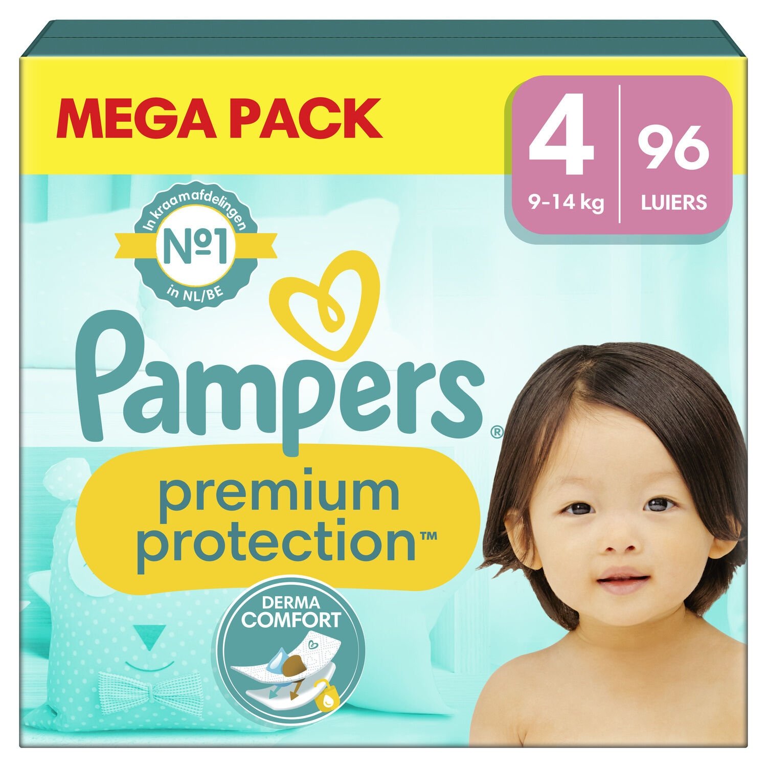 pieluchy pampers active baby dry 2 mini 228szt