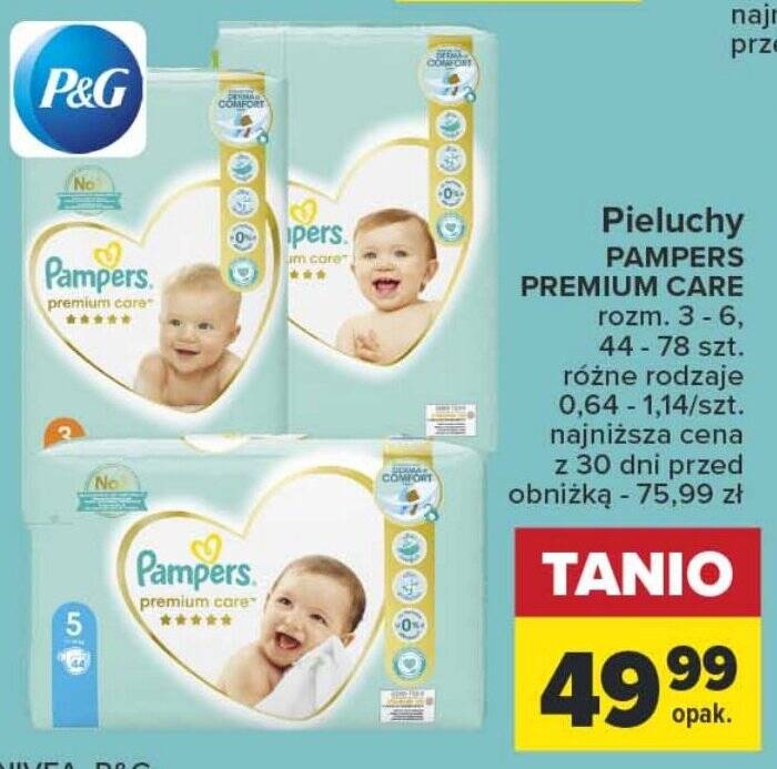 pieluchy pamers miniactive baby