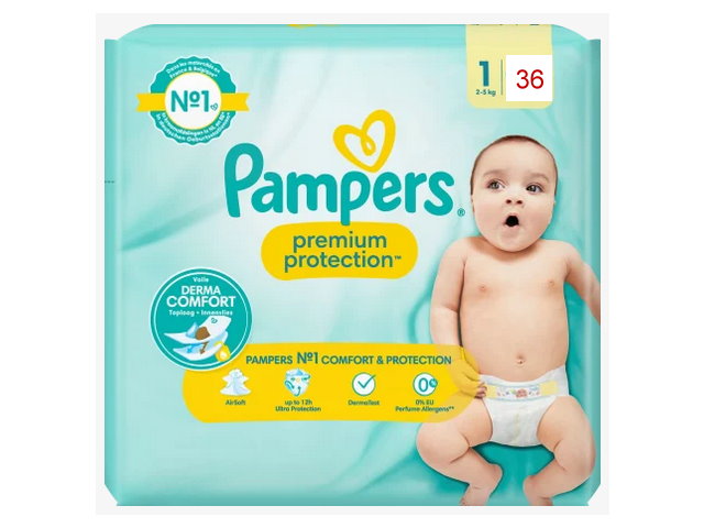 pampersy pieluchomajtki przylepiec