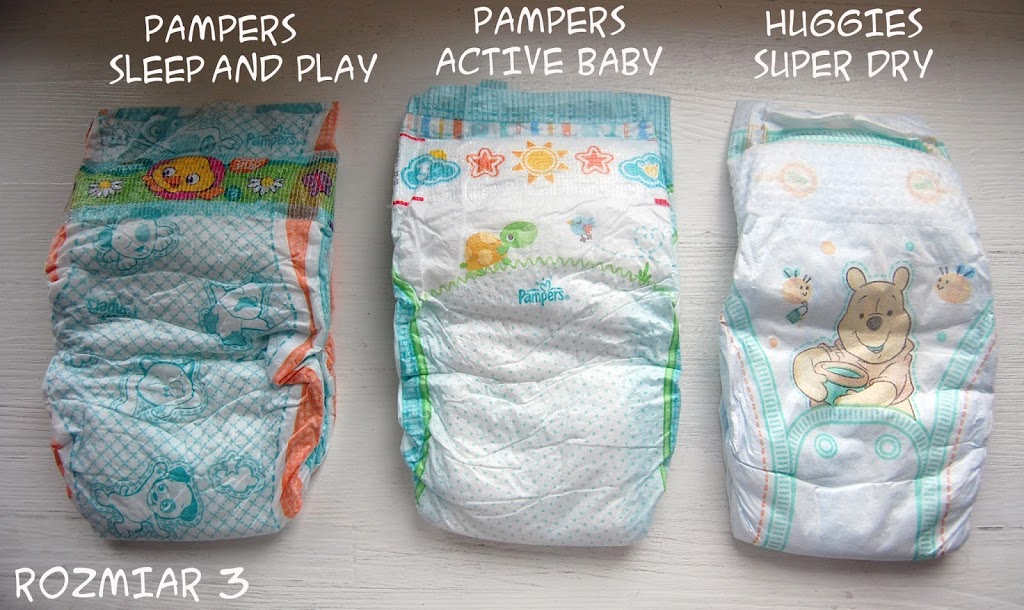 pampers niemieckie dla dziewczynek