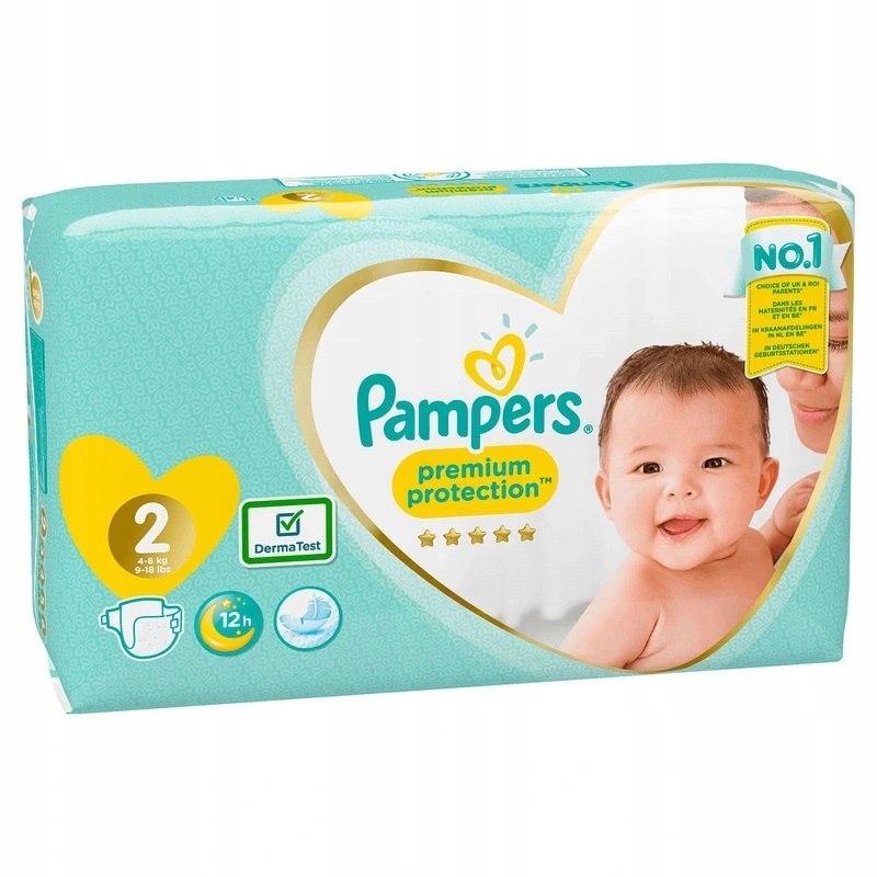 rozmiarowka pampers