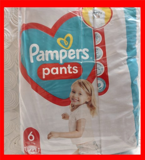 pieluchy pampers rozmiar 6