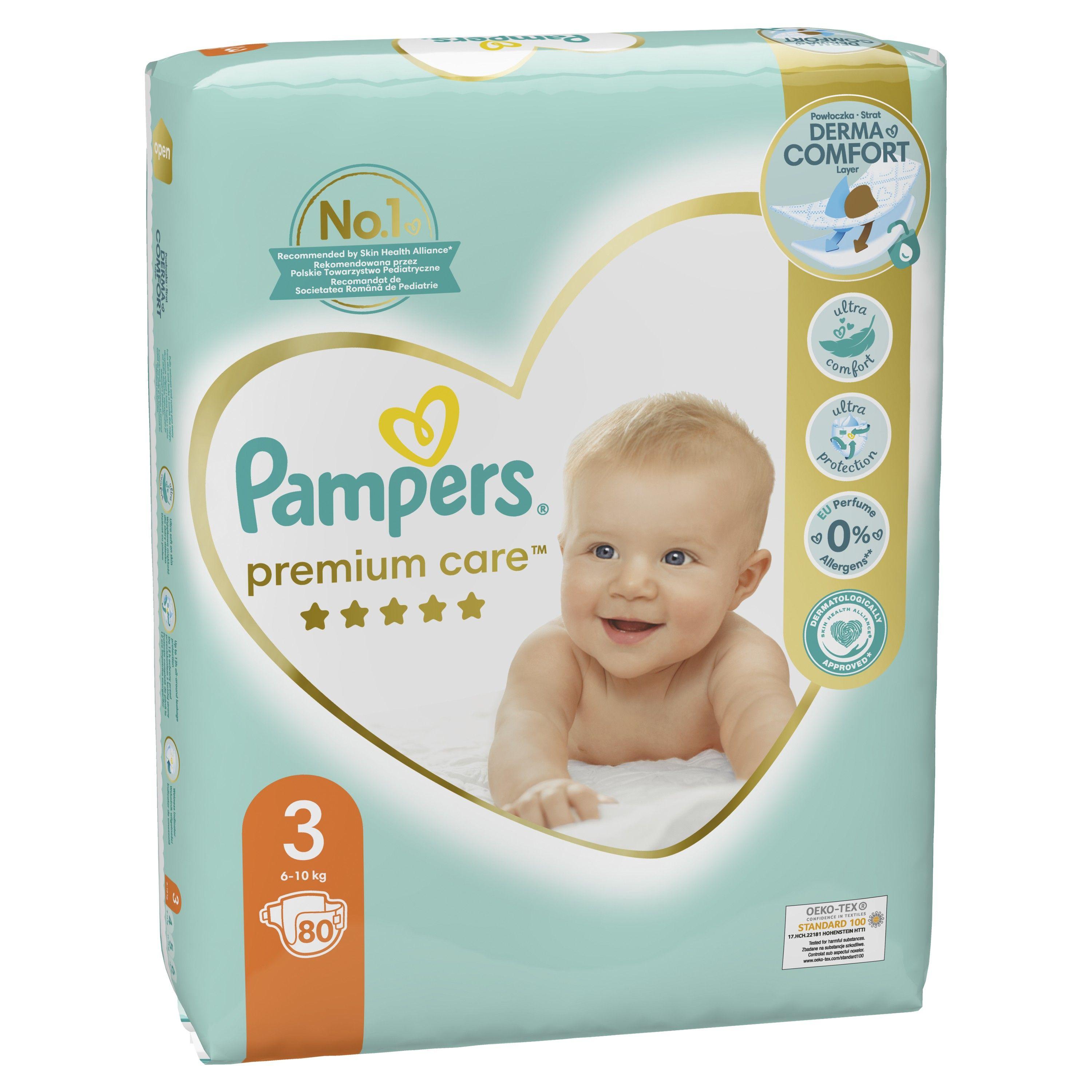 niemowle suchy pampers