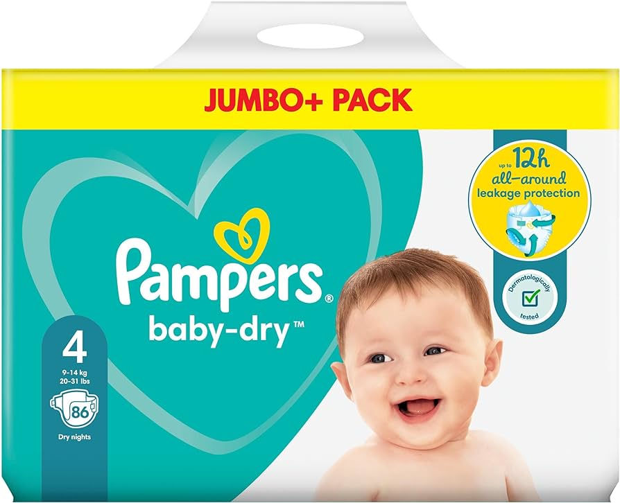 pieludzki pampers 4