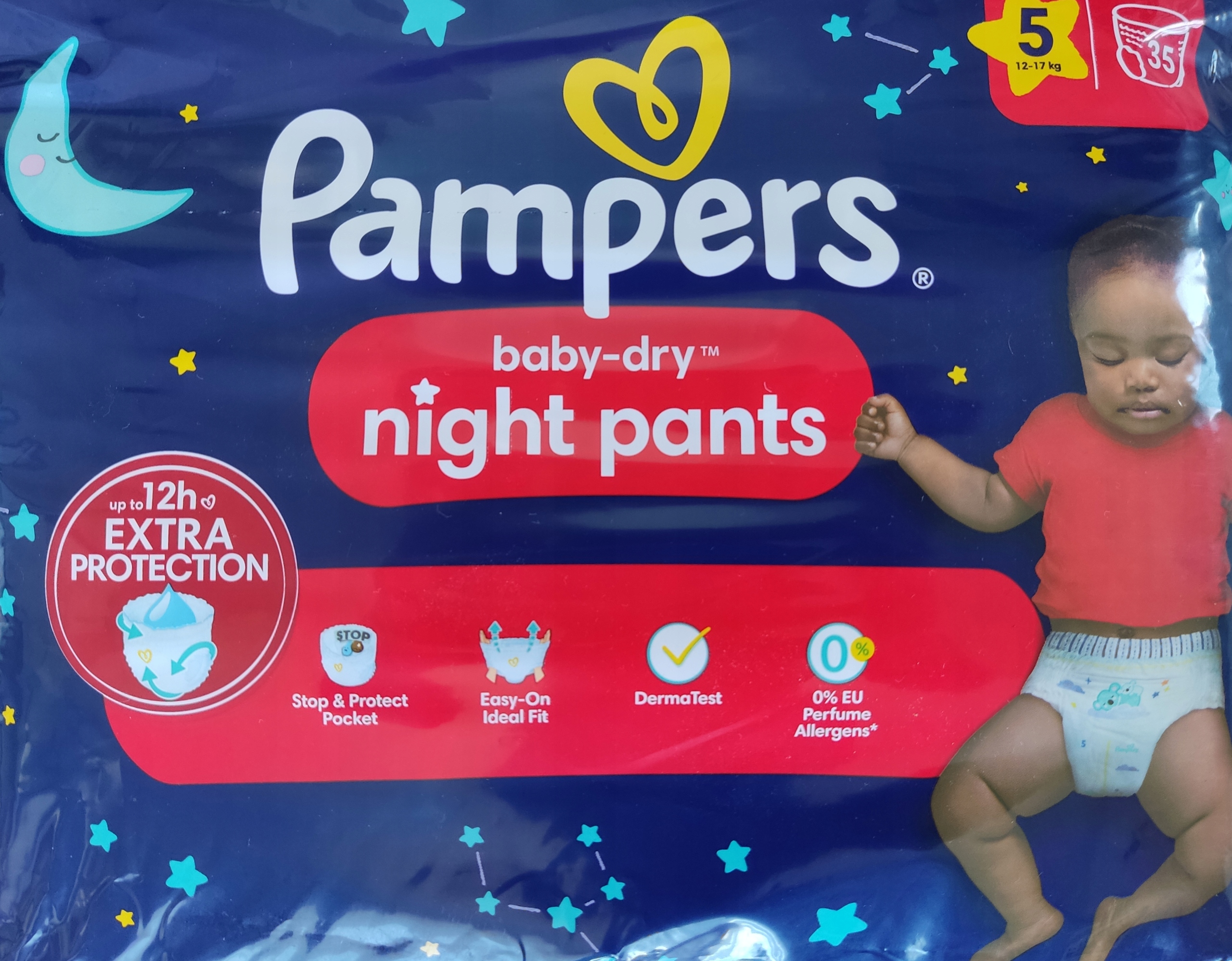 pampers dry care zapach