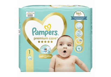 pieluchy pampers premium care 3 midi 120szt zapas na miesiąc