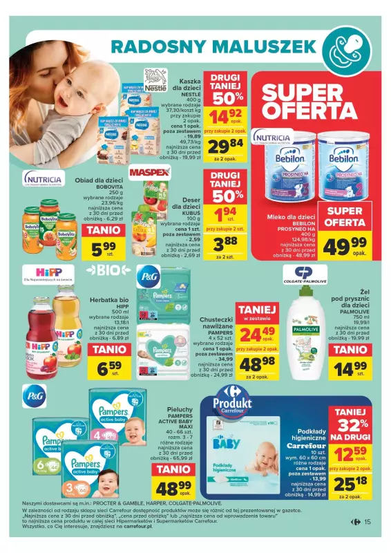 rozmiar pampers