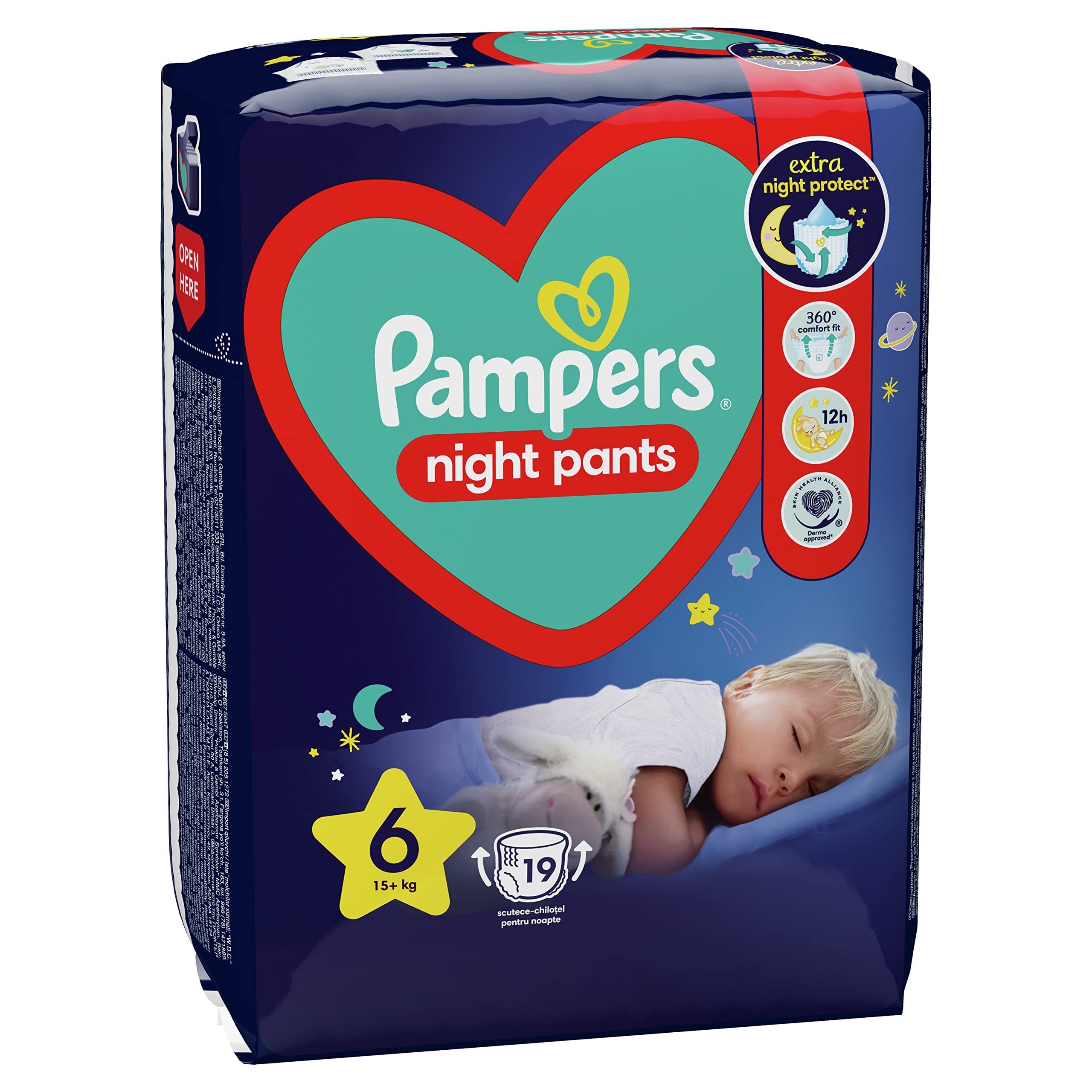 pamper 6 68szt