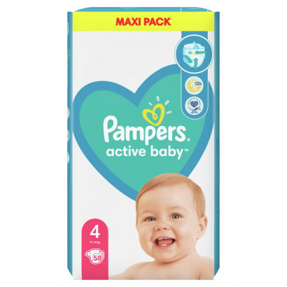 pampers active baby dry rozm 4 76 szt