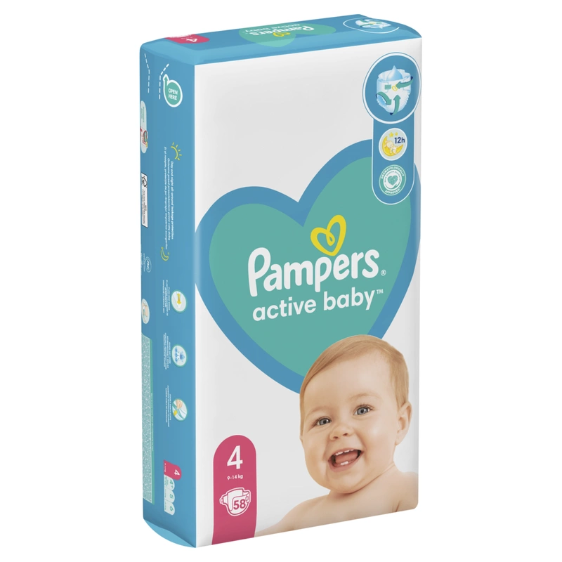 pieluchomajtki pampers 4 maxi 100 sztuk