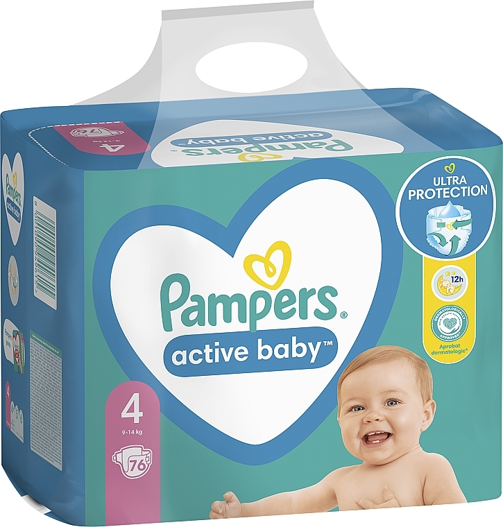 pieluszki pampers active baby dry 6 44szt