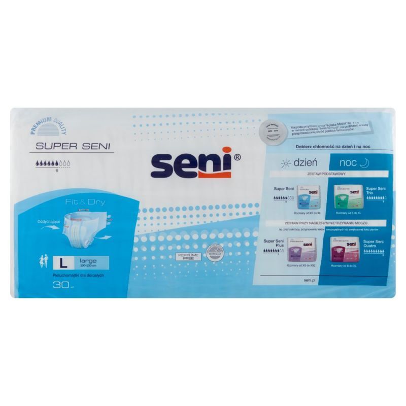 pieluchy super seni plus medium-cena